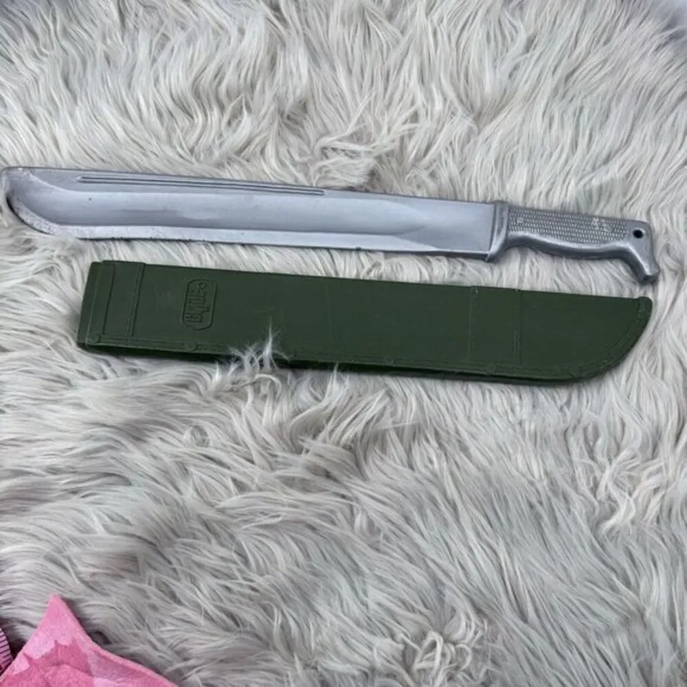 GI JOE‎ VINTAGE FULL SIZE MACHETE WITH SHEATH 